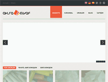 Tablet Screenshot of aksaelyaf.com